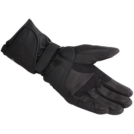 Gants de moto d'hiver Alpinestars Gants imperméables WR-3 GORE-TEX Noir
