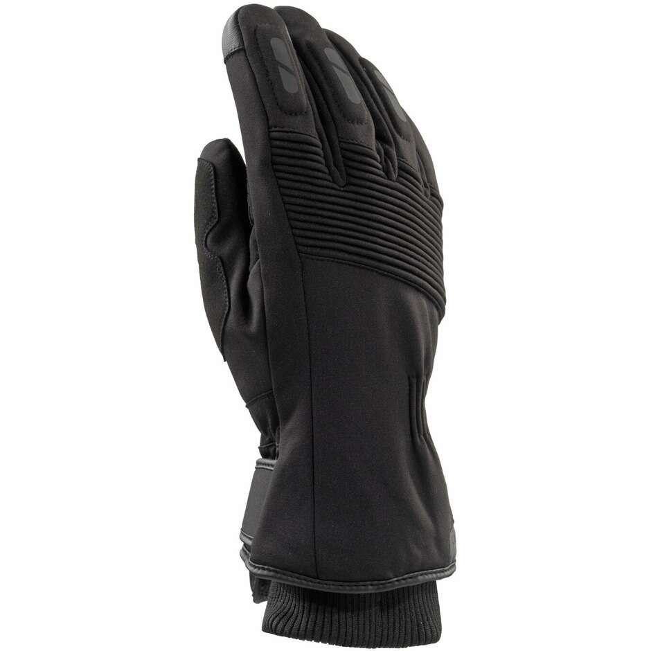 Gants de moto d'hiver Clover SCOUT WP Noir