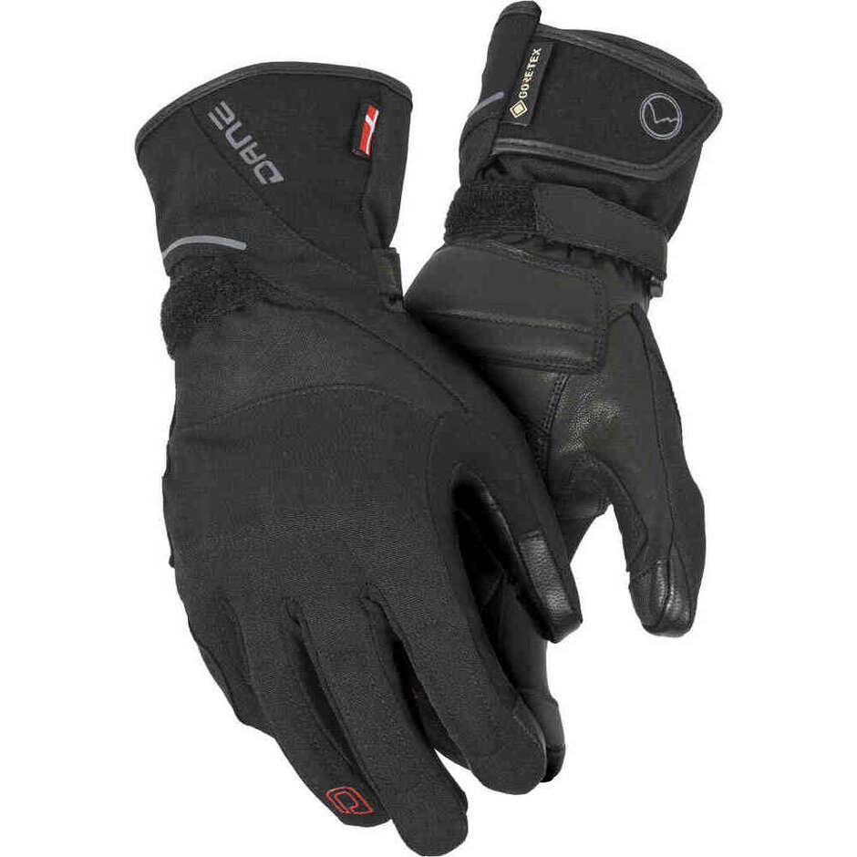 Gants de moto d'hiver Dane Arden 2 Gore-Tex noirs