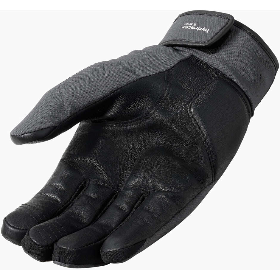 Gants de moto d'hiver Rev'it Cassini H2O Anthracite certifiés CE