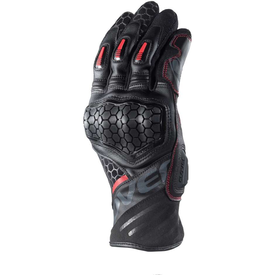 Gants de moto d'été Clover PREDATOR 2 Noir