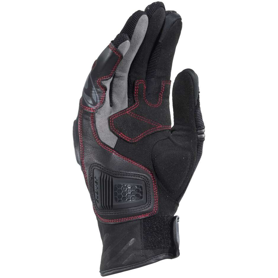 Gants de moto d'été Clover PREDATOR 2 Noir