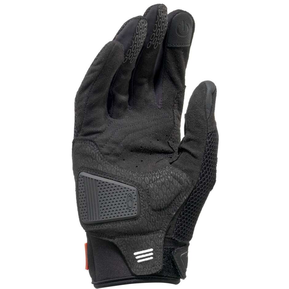 Gants de moto d'été Clover STORM Noir