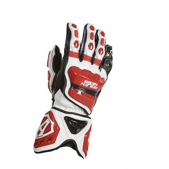 Gants de moto en cuir Racing Arlen Ness G-9149 AN New 2014 Super Protective