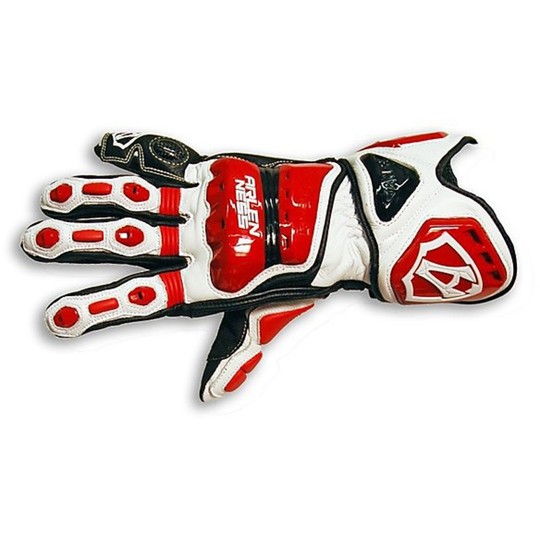 Gants de moto en cuir Racing Arlen Ness G-9149 AN New 2014 Super Protective
