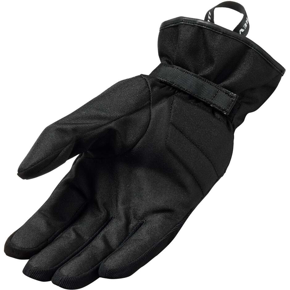 Gants de moto en tissu noir Rev'it MANKATO H2O