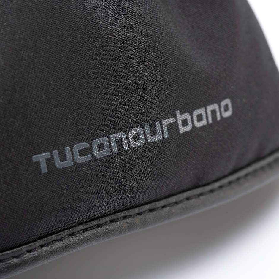 Gants de moto en tissu noir Tucano Urbano PASSWORD PLUS