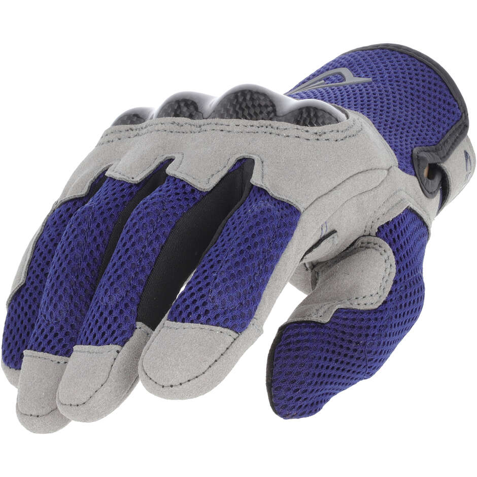 	Gants de moto enduro Acerbis RAMSEY My Vented CE Cross, bleu gris
