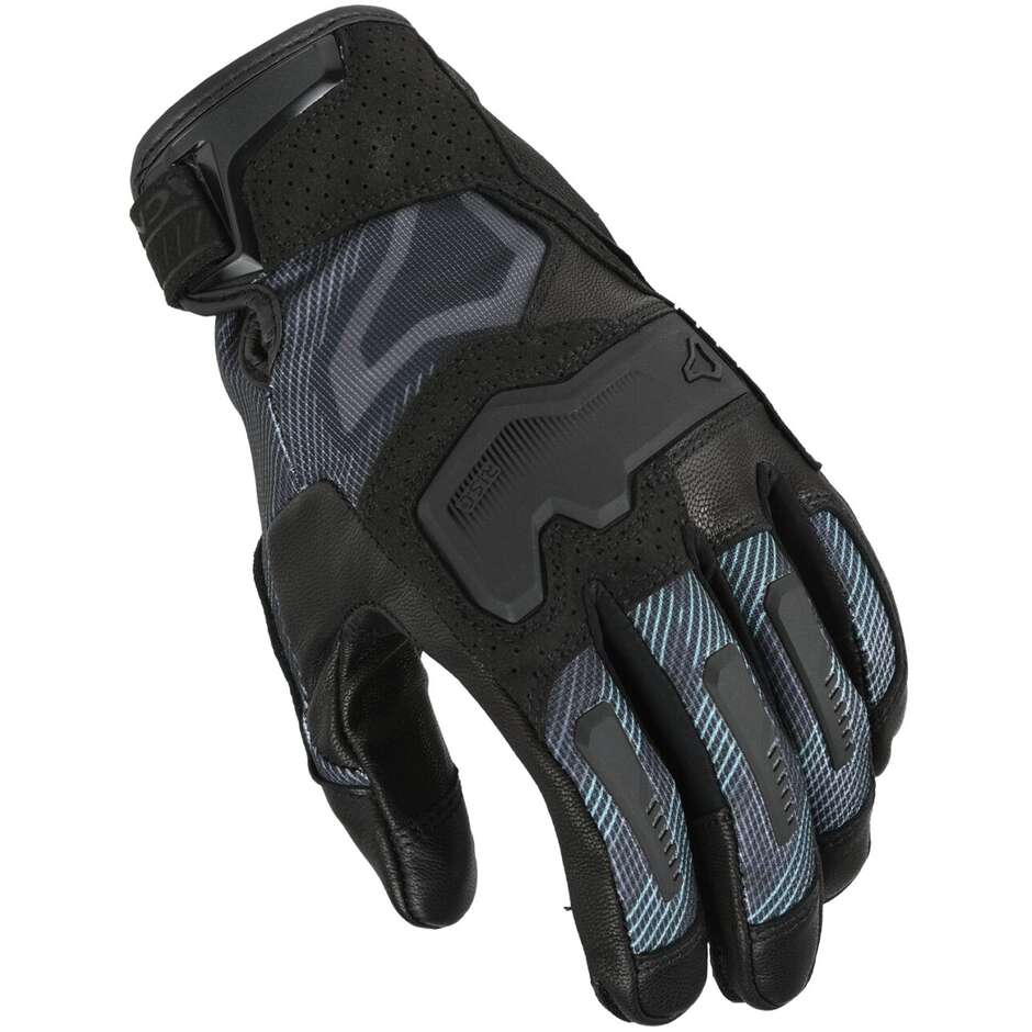 Gants de moto femme Macna Haros 2.0 menthe noir