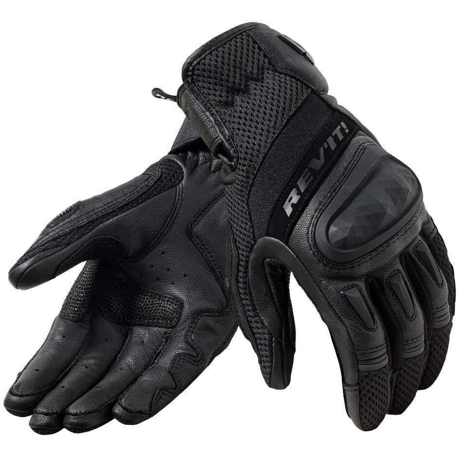 Gants de moto Femme Rev'it DIRT 4 LADIES Noir
