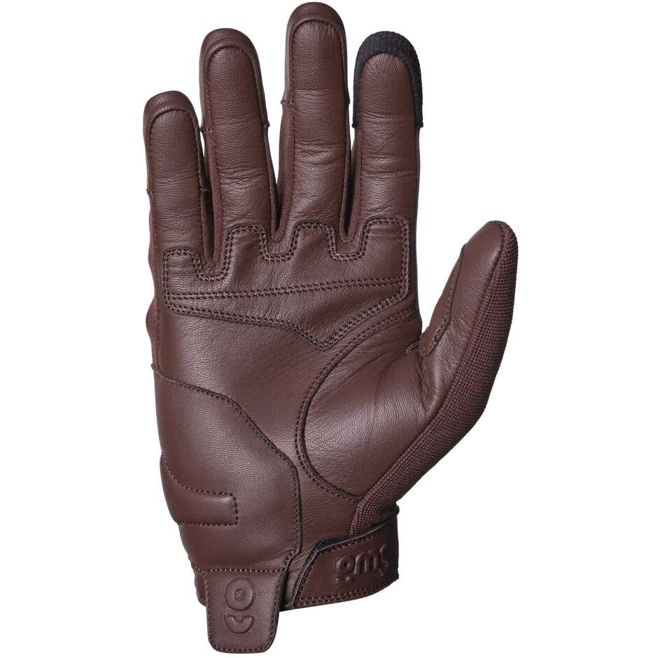 Gants de moto Gms Ryder Neo marron