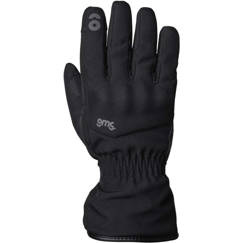 Gants de moto Gms Vitoro WP noirs