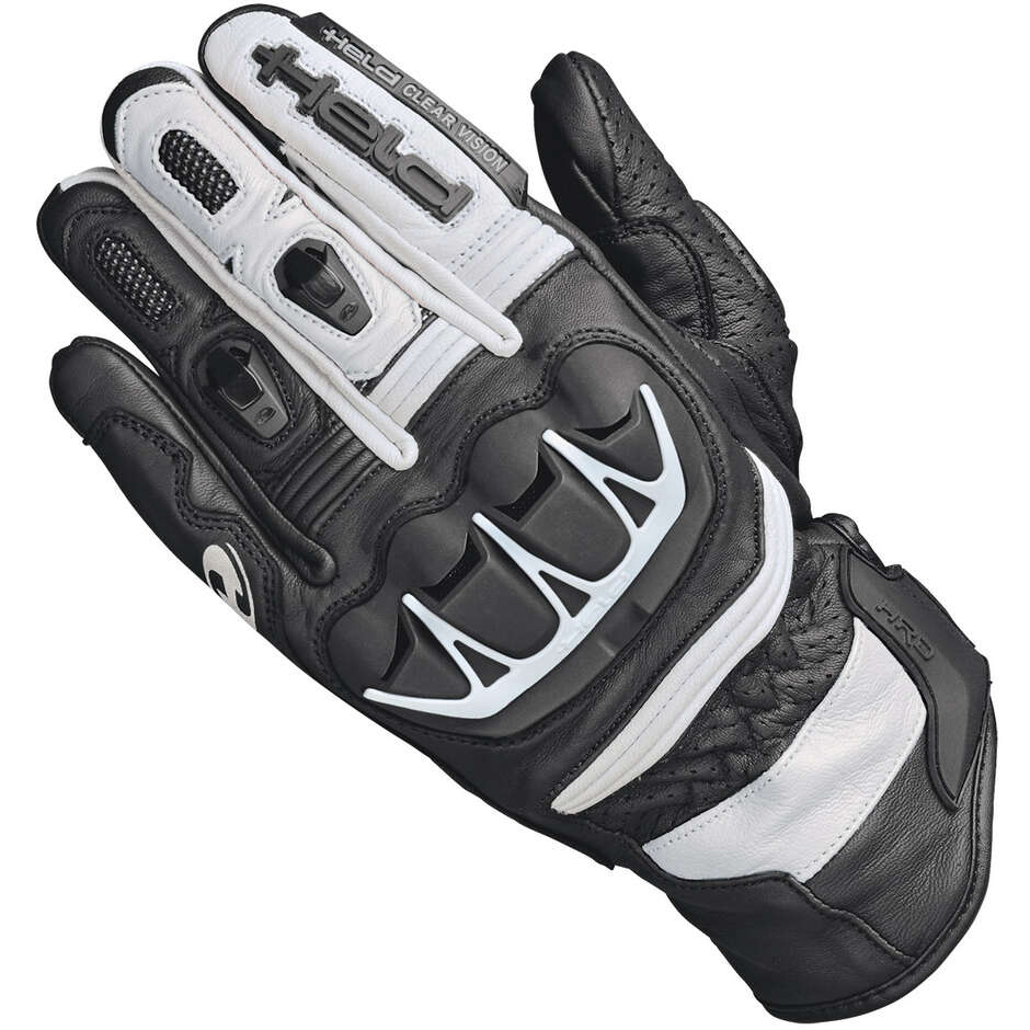 Gants de moto Held Misawa noir et blanc