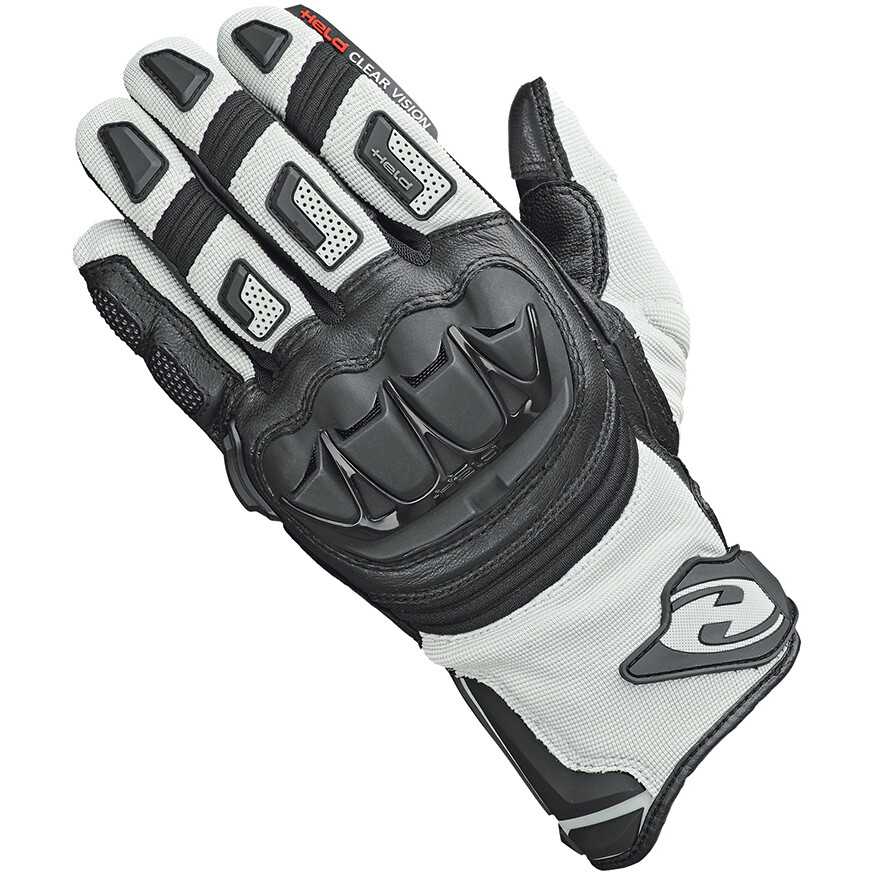 Gants de moto Held Sambia Pro Gris Noir