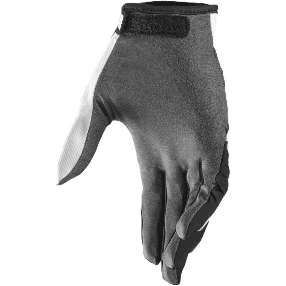 Gants de moto Leatt 1.5 GripR White Cross