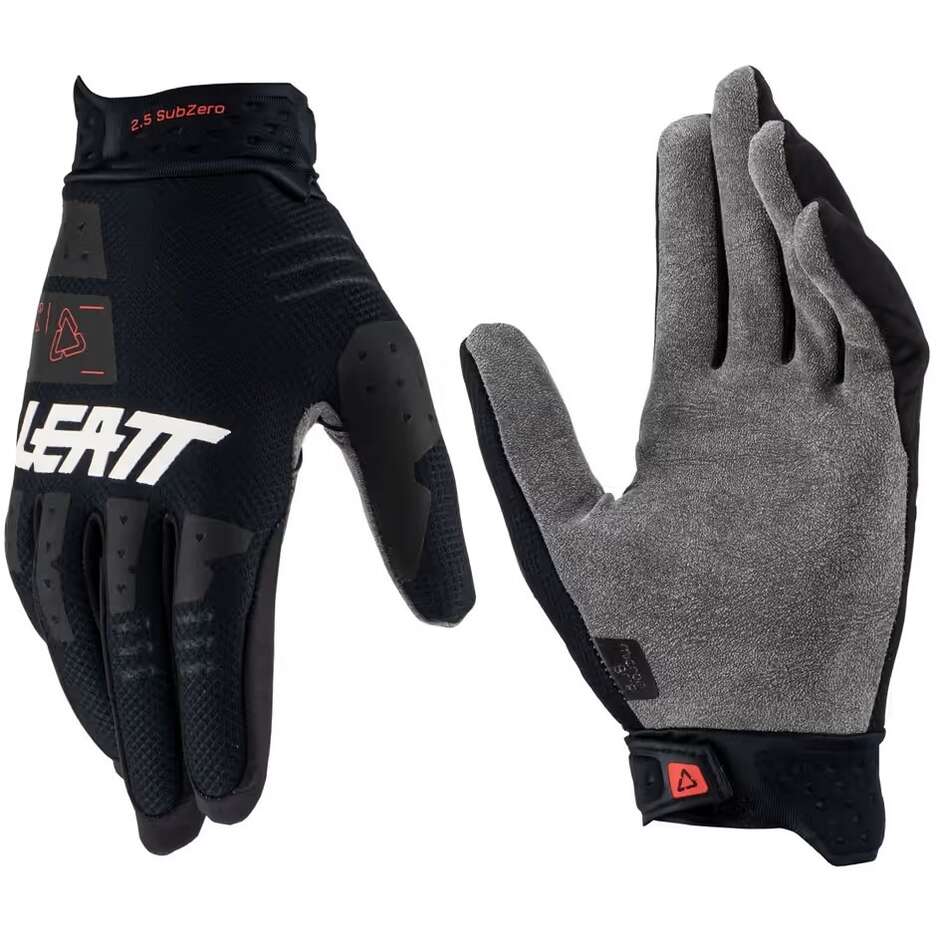 Gants de moto Leatt 2.5 SUBZERO Cross Enduro noir gris