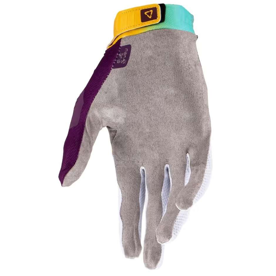 Gants de moto Leatt 2.5 X-FLOW Indigo Cross Enduro