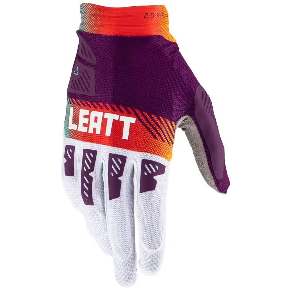 Gants de moto Leatt 2.5 X-FLOW Indigo Cross Enduro