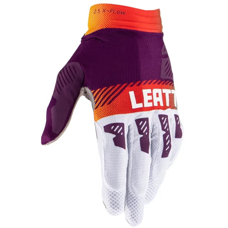 Gants de moto Leatt 2.5 X-FLOW Indigo Cross Enduro