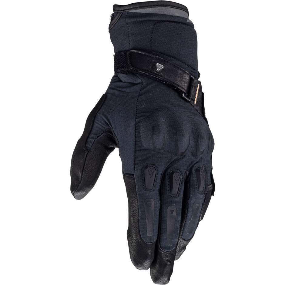 Gants de moto Leatt ADV HYDRADRI 7.5 Adventure Noir