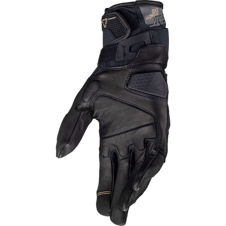 Gants de moto Leatt ADV HYDRADRI 7.5 Adventure Noir