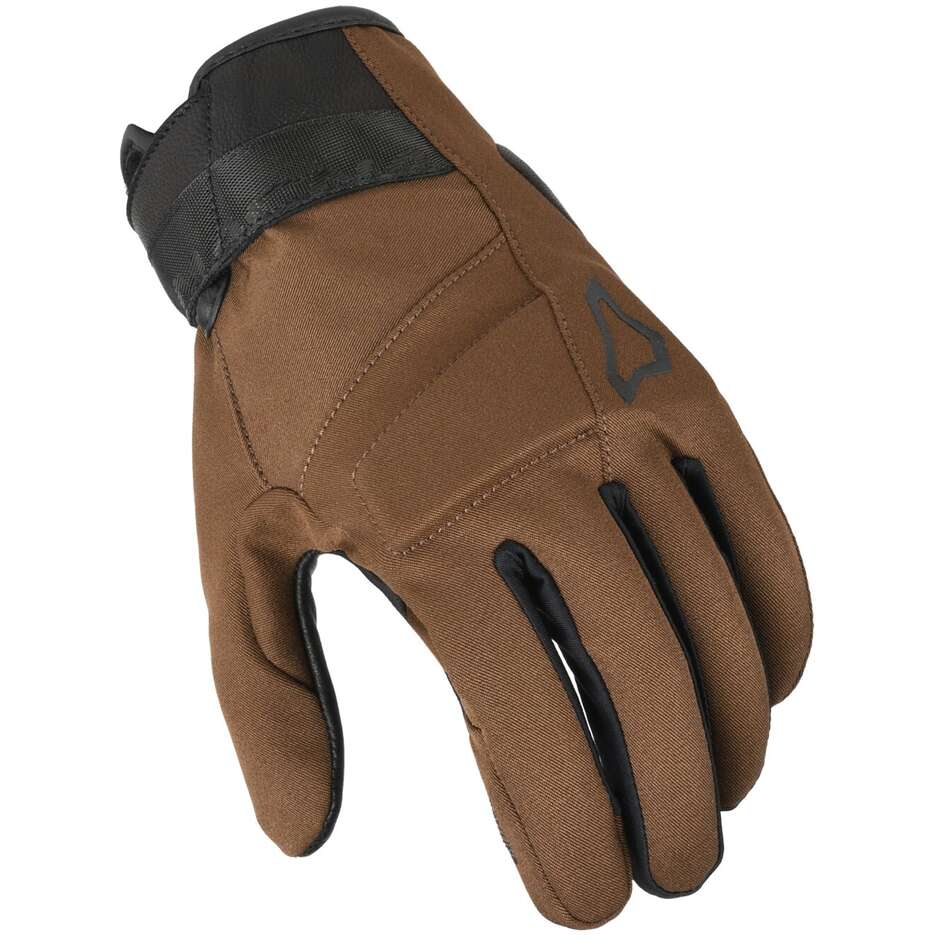 Gants de moto Macna Astrill marron noir