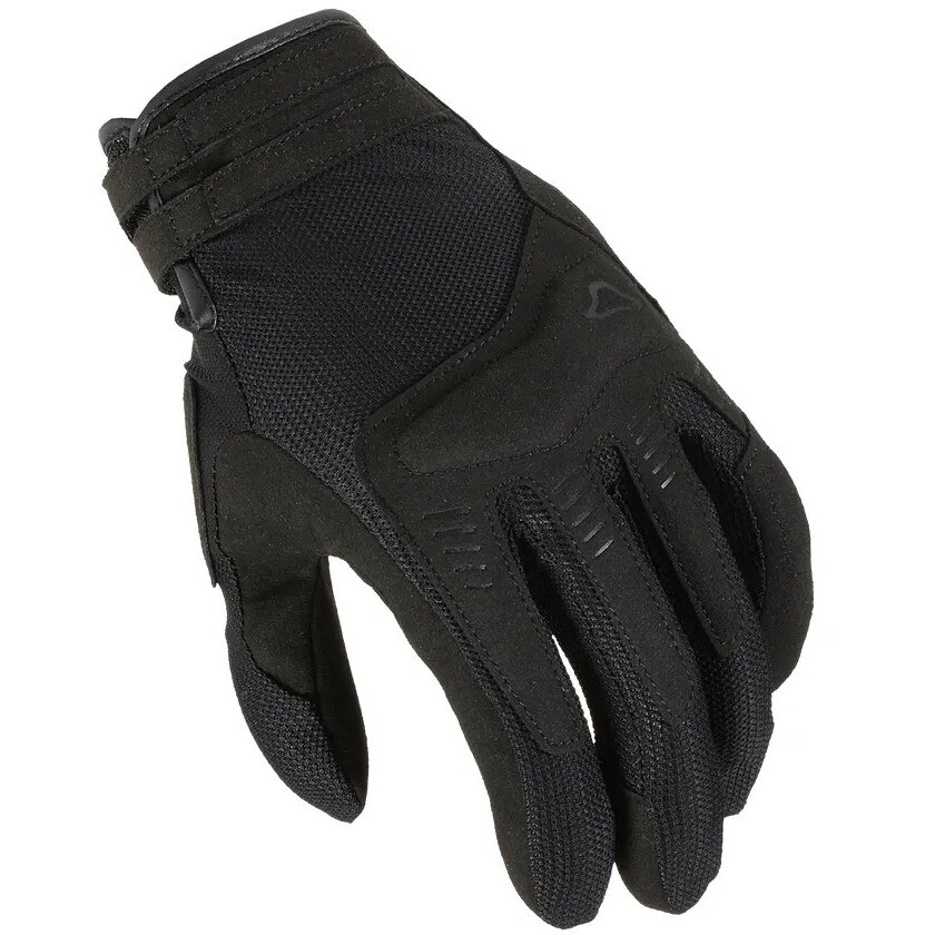 Gants de moto Macna Darko pour femmes, noirs