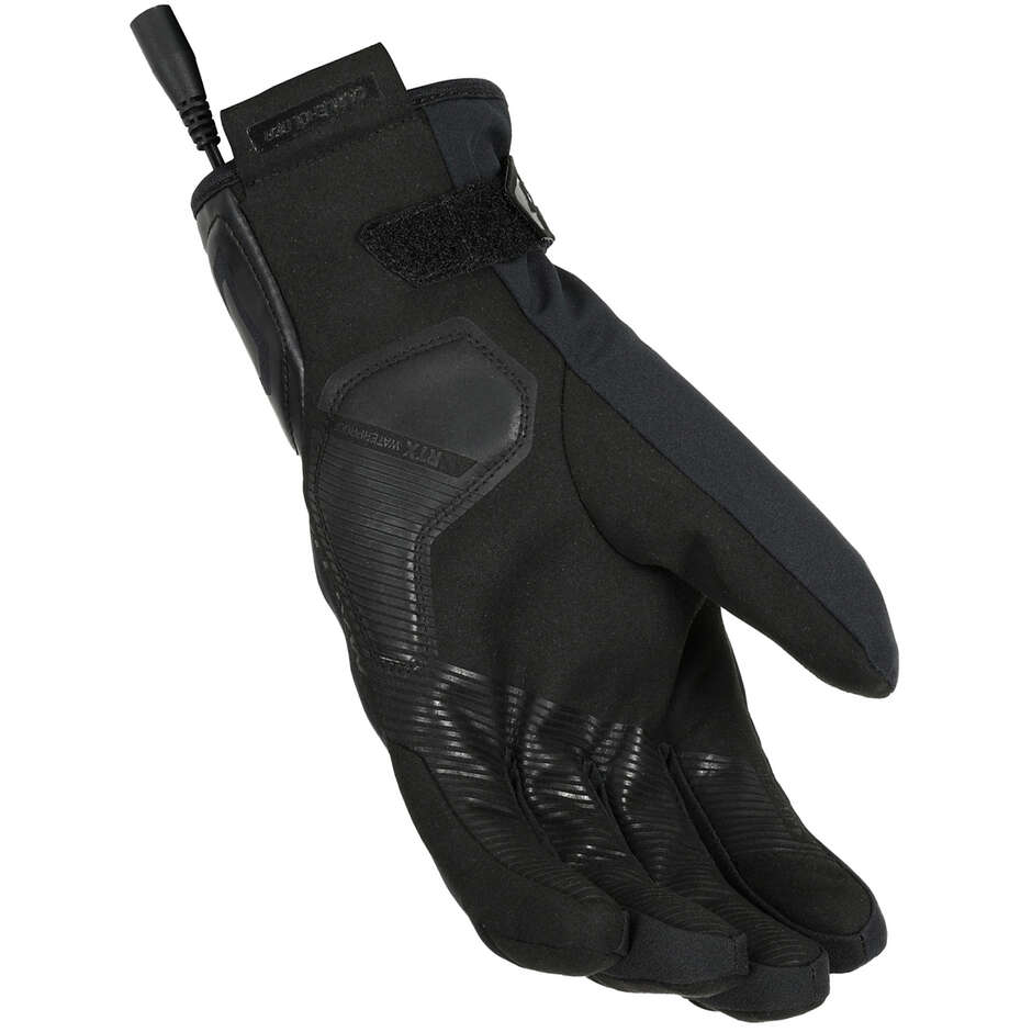 Gants de moto Macna Evolve bike propulsés noirs