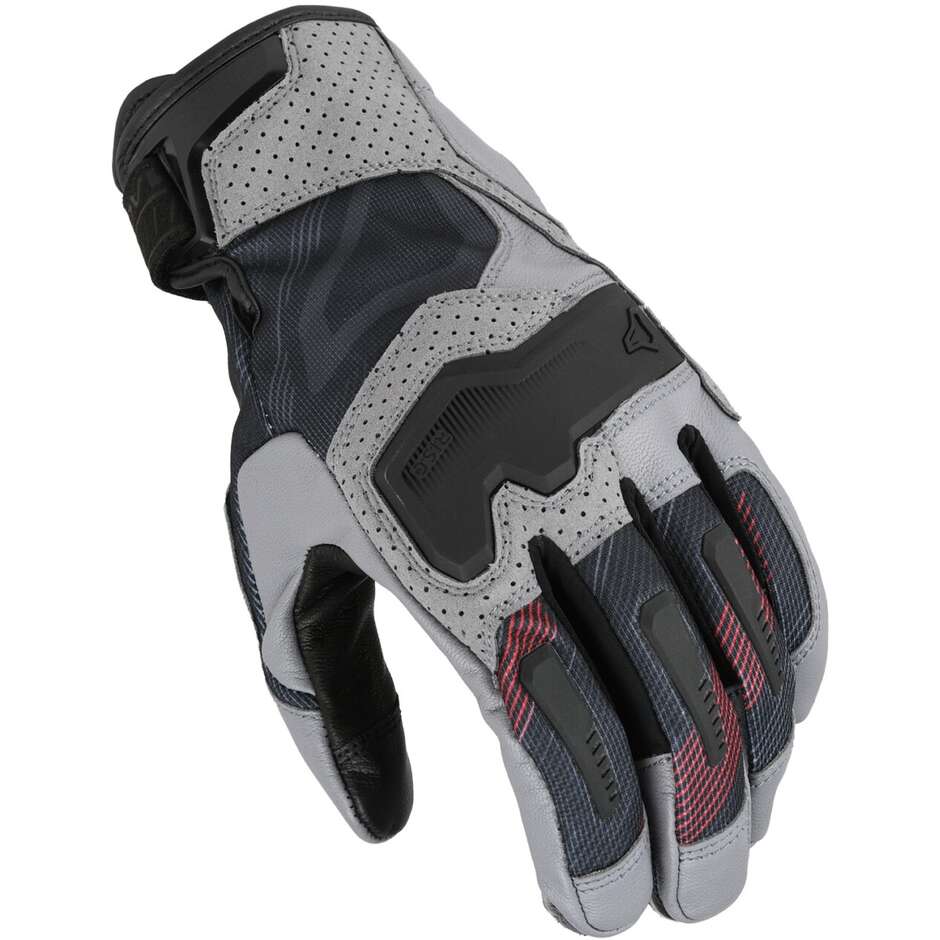 Gants de moto Macna Haros 2.0 gris noir