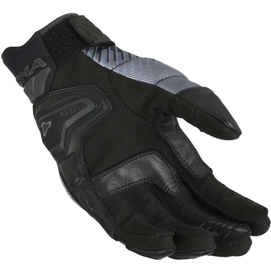 Gants de moto Macna Rime 2.0 gris noir