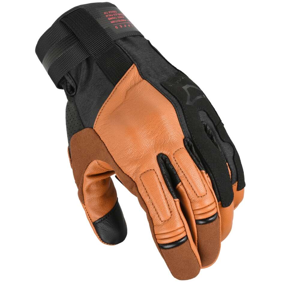 Gants de moto Macna Ulmex noir marron