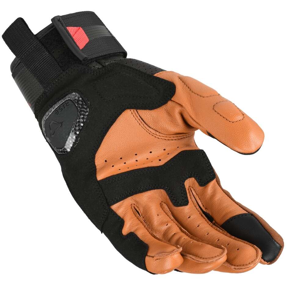 Gants de moto Macna Ulmex noir marron