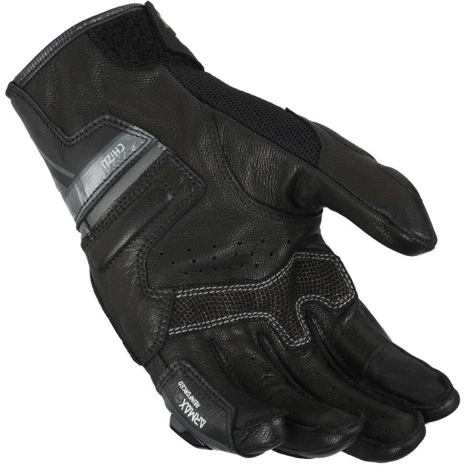 Gants de moto noirs Macna Chizu