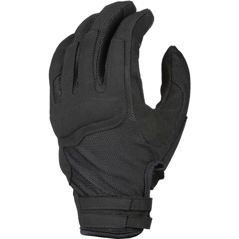Macna Darko Schwarze Motorradhandschuhe