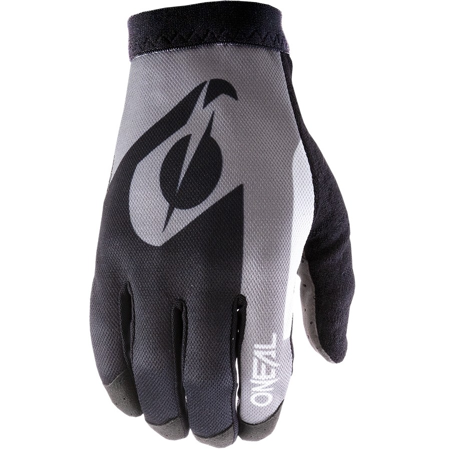 Gants de moto Oneal Amx Glove Altitude Cross Enduro noir gris