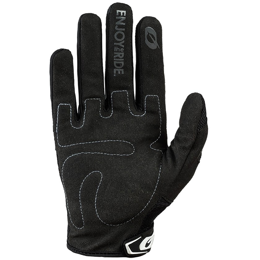 Gants de moto Oneal Element Glove Cross Enduro Noir
