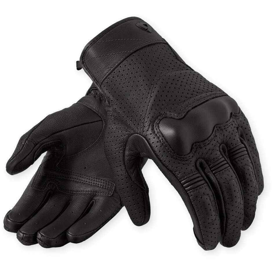 Gants de moto pour femme Rev'it New Heights Noir