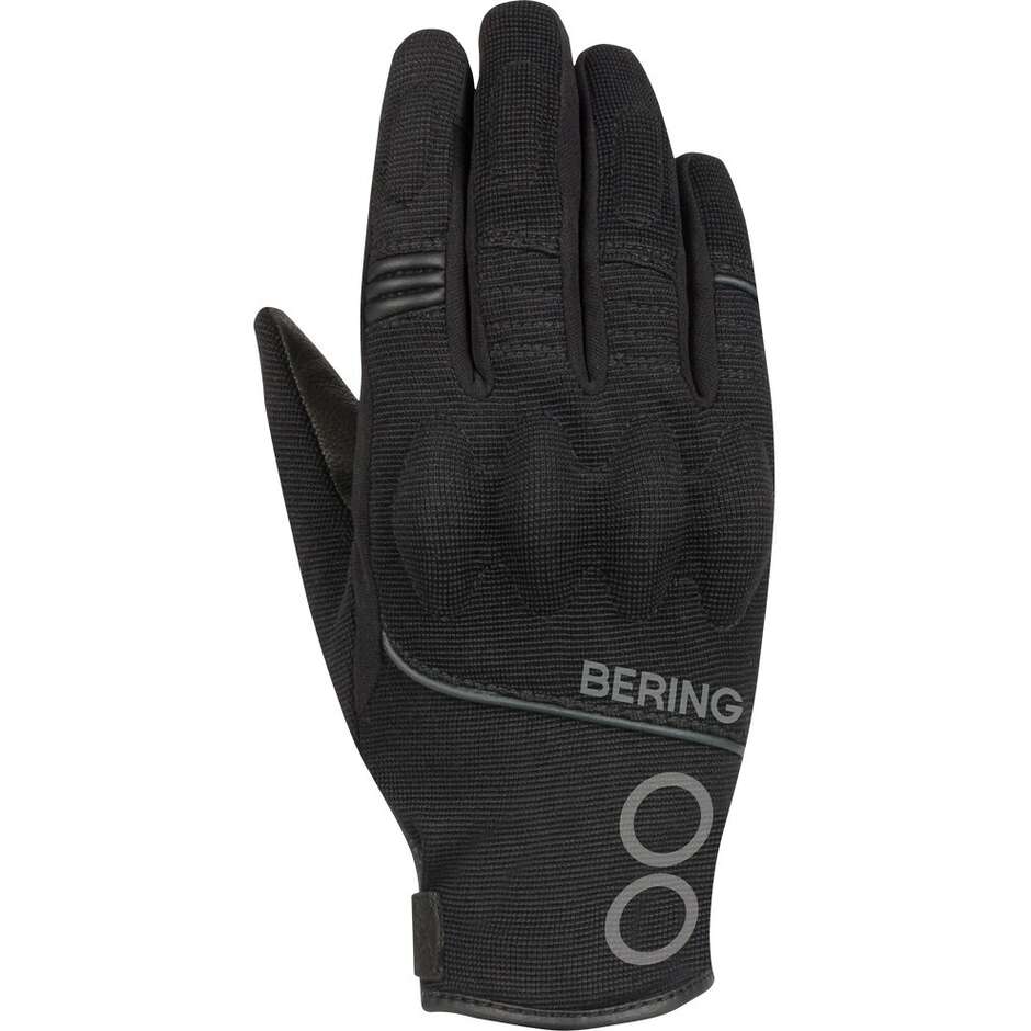 Gants de moto pour femmes BERING LADY NASSAU noirs