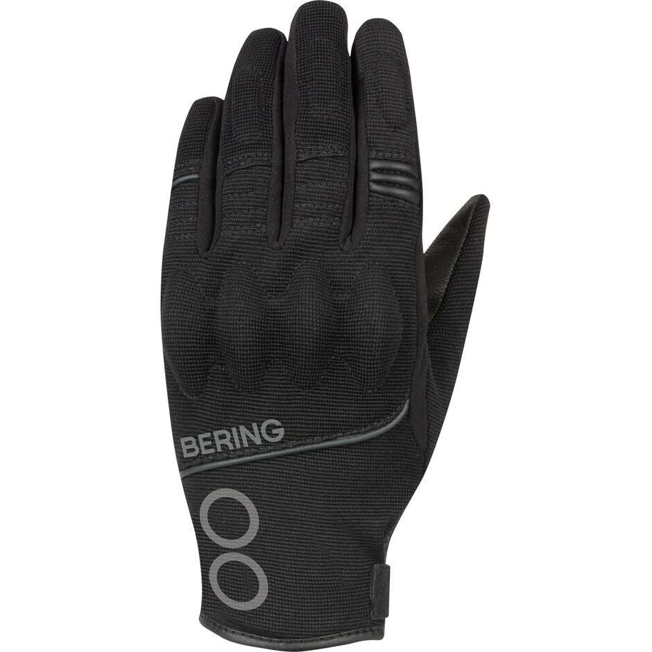 Gants de moto pour femmes BERING LADY NASSAU noirs