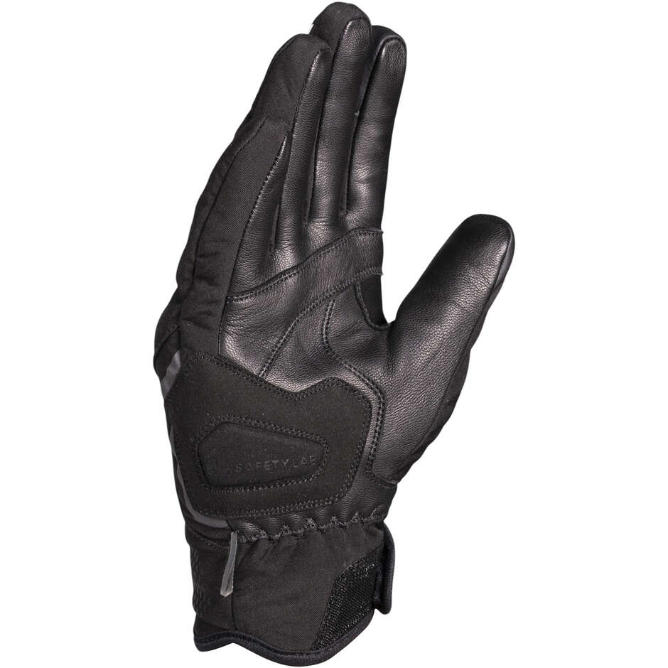 Gants de moto pour homme Seventy Degrees SD-N15 HORNET 2 Noir Rouge Blanc