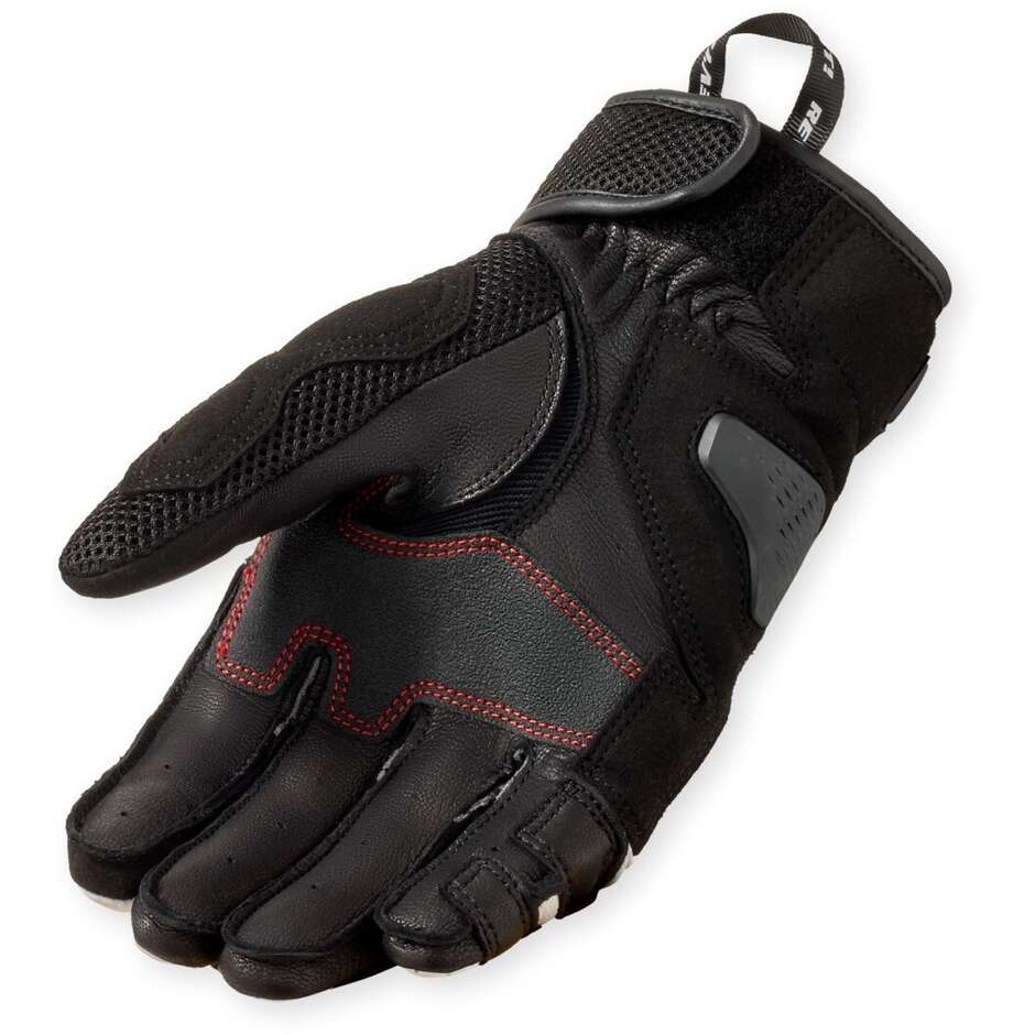 Gants de moto Rev'it Blaze Blanc Rouge