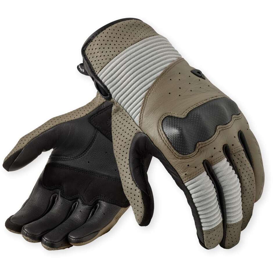 Gants de moto Rev'it Lewisville Sand Black