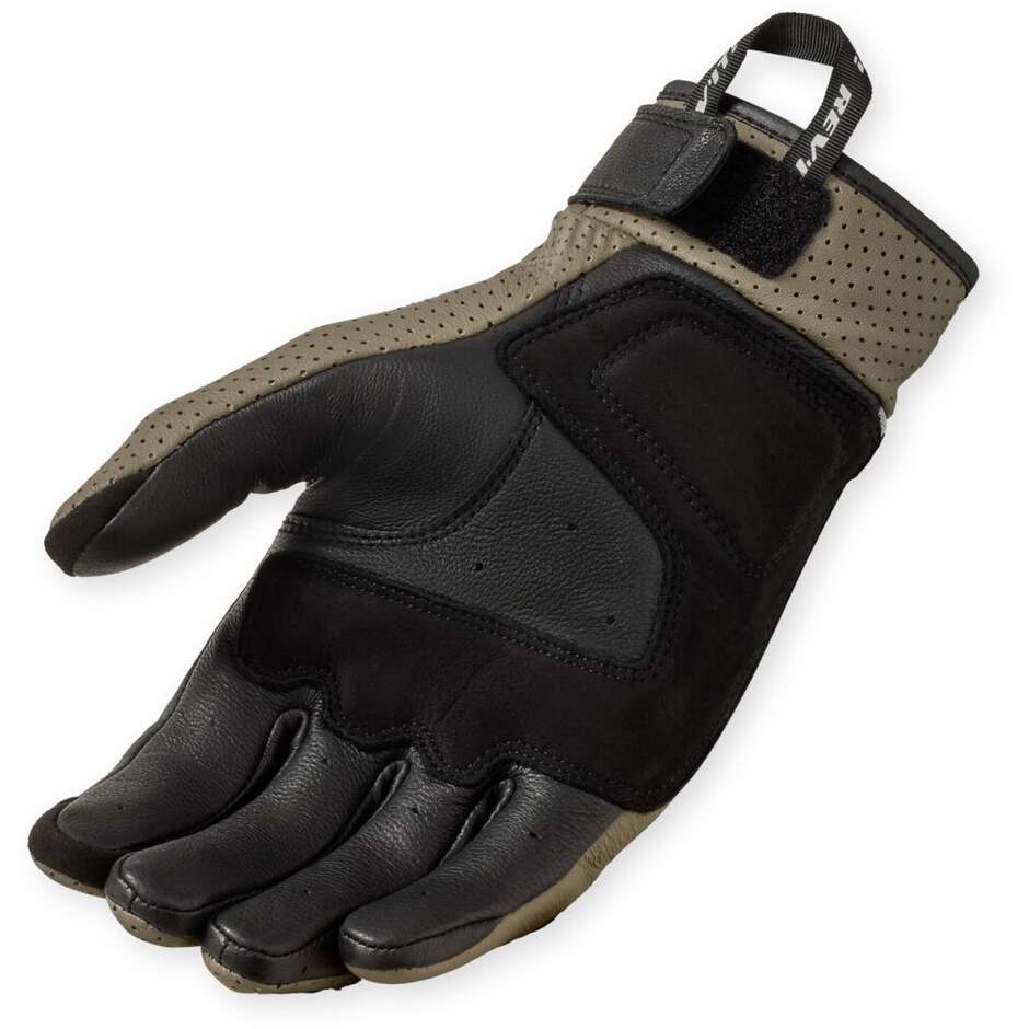 Gants de moto Rev'it Lewisville Sand Black