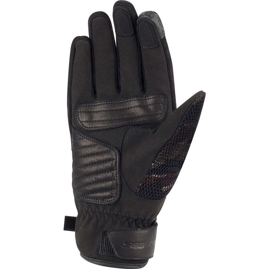 Gants de moto Segura TOBAGO camouflage noir