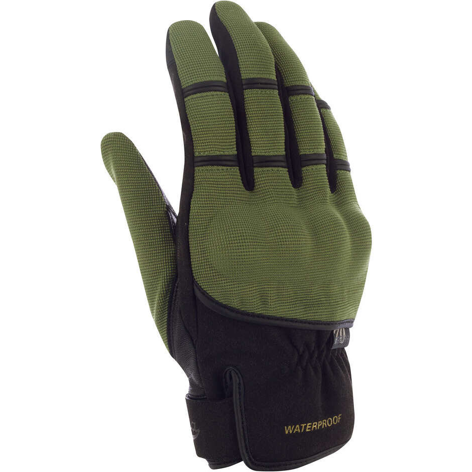 Gants de moto Segura ZEEK EVO kaki noir