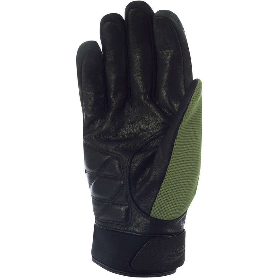 Gants de moto Segura ZEEK EVO kaki noir