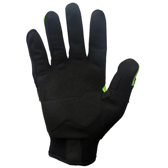 Gants de moto techniques Pro Future Sport Air Glove Black-Yellow Hi Vision Summer avec protections