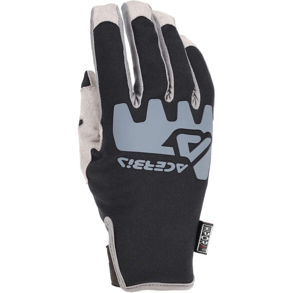 Gants de motocross Acerbis MX-WP 2.0 Noir Gris