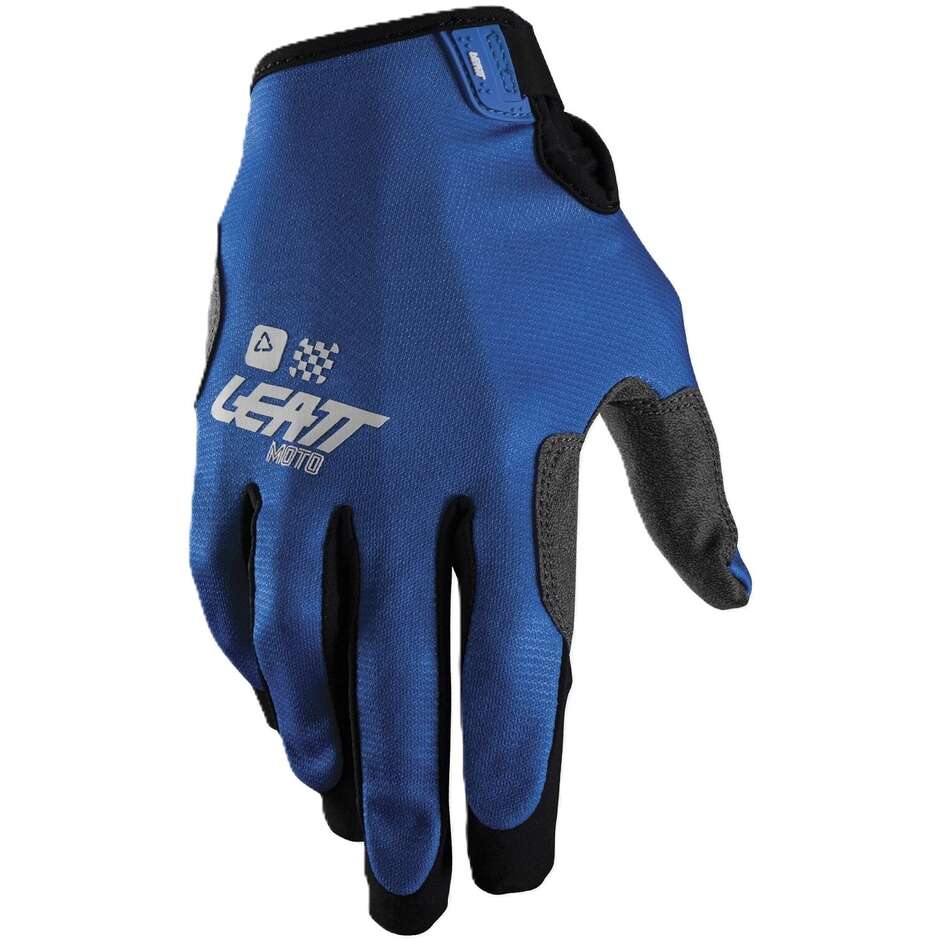 Gants de motocross Leatt 1.5 Mini-Jr pour enfants, bleus