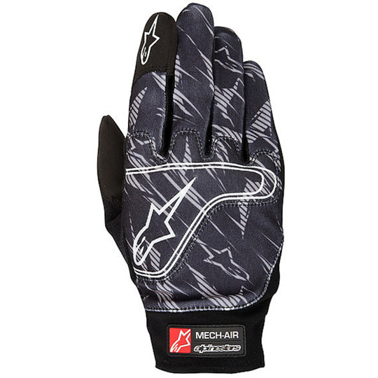Gants D'été Alpinestars Mech Air Noir Gris